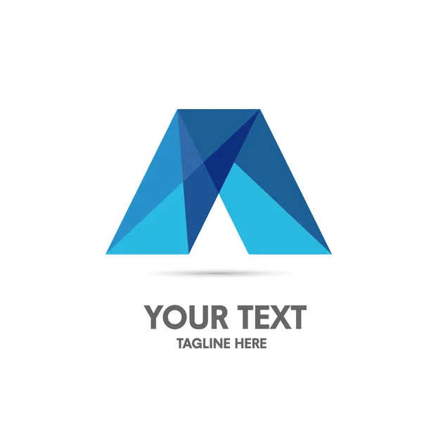 Strong  letter A logo concept — Stock Vector