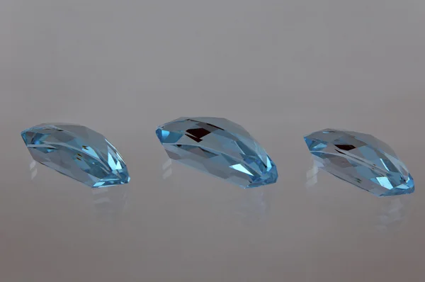 Modrý topaz — Stock fotografie