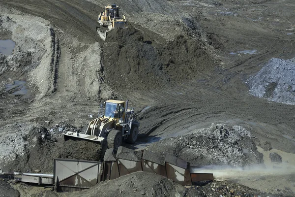 Gold mining in Kolyma. — Stock Photo, Image