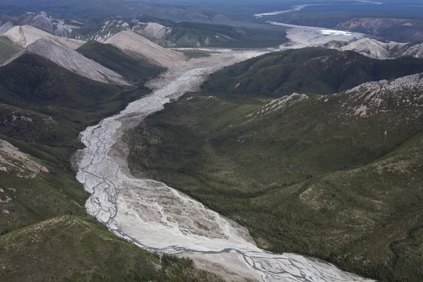 Kolyma Highlands Üstten Görünüm.