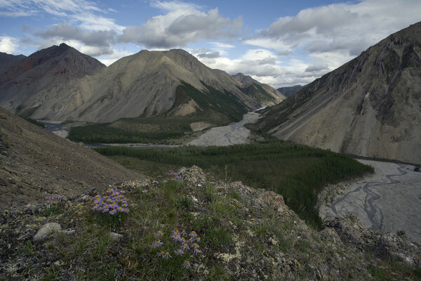 The Omulyovka Highlands.