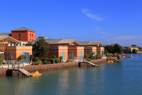 Resort města El Gouna. — Stock fotografie