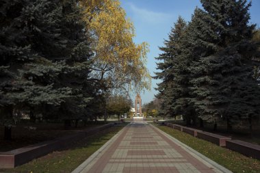 Küçük Moskova şehir parkında.