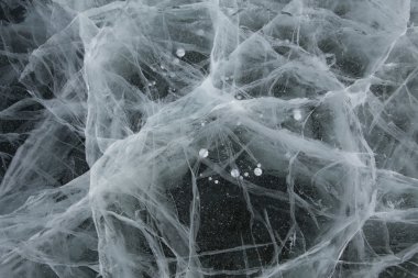 Donmuş buz Gölü yapısını.