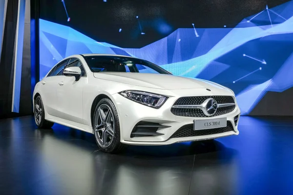 Nonthaburi Tailandia Abr 2018 Mercedez Benz Cls 300D Muestra Exhibición — Foto de Stock