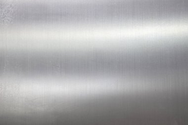 Ayrıntılı ve doku arkaplanı olan boş paslanmaz çelik plakayı kapat, metin karakteri ve herhangi bir şey için alanı kopyala