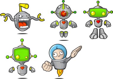 çizgi film robotlar