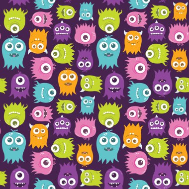 Şirin mutlu uçan uzaylılar, Dikişsiz desen