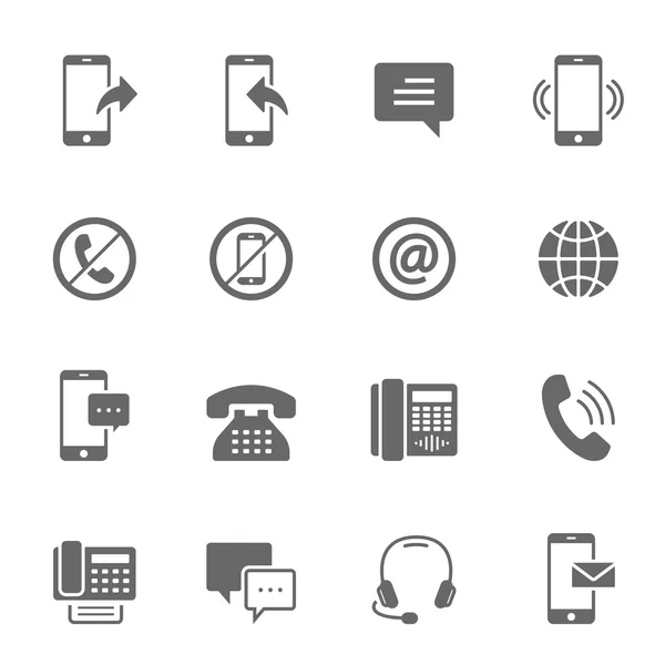 Icon set - iletişim