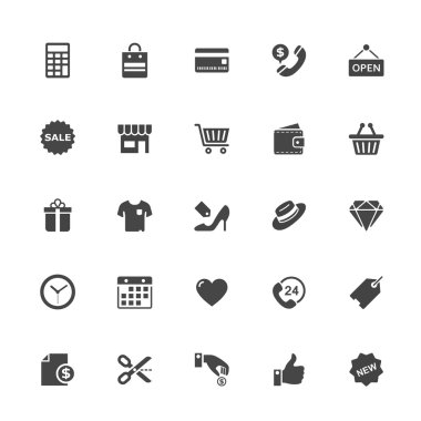 Alışveriş ve ticaret simgesi