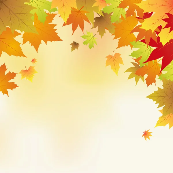 Colorful autumn background Stock Vector Image by ©Chitta #6383415