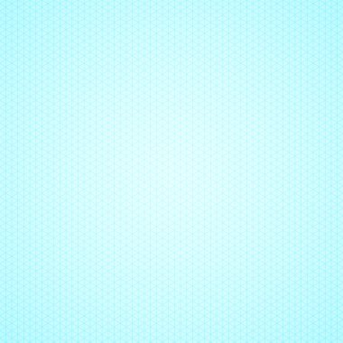 Üçgen gök mavisi grafik kağıdı arka plan vektör çizim