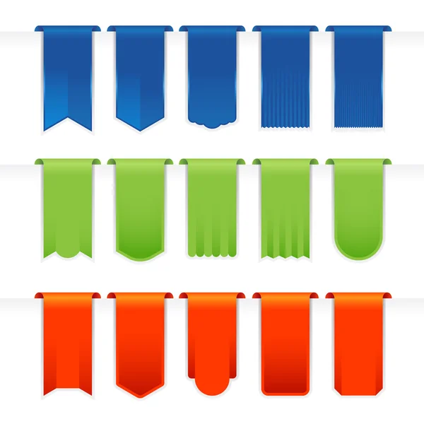 beyaz zemin üzerine, vektör illüstrasyon izole şeritler büyük set