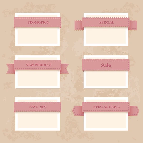 Vektör toplama vintage ve retro etiketleri