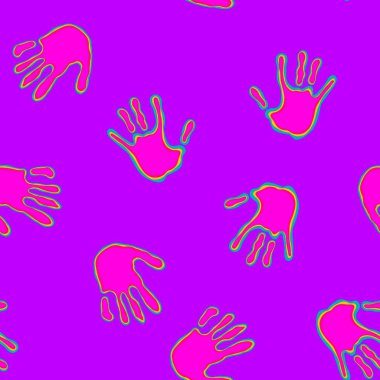 Okul, kumaşlar, çocuklar, hobiler, ambalaj kağıtları, defterler ve kıyafet baskıları için el izi olmayan takım çalışması. Yüksek kaliteli illüstrasyon