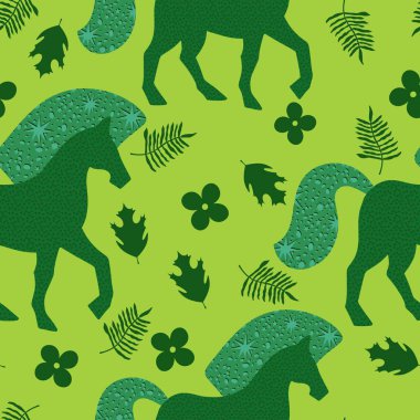 2026 yılının yılbaşı hayvanlarının paketleri ve parti aksesuarları ve çocuk kıyafetleri ve moda tekstili için kusursuz Noel atları modelleri.