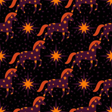 2026 yılının yılbaşı hayvanlarının paketleri ve parti aksesuarları ve çocuk kıyafetleri ve moda tekstili için kusursuz Noel atları modelleri.