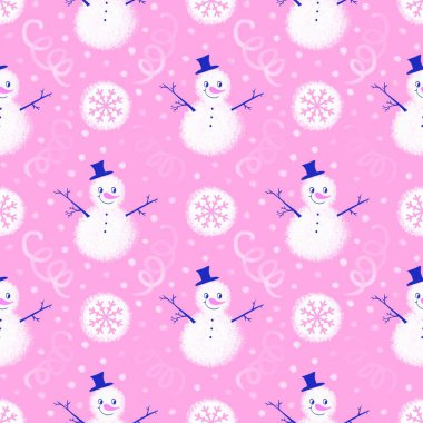 Kardan adam desenli Noel kardan adam desenli ambalajlar, kumaşlar, çarşaflar, çocuk giysileri baskısı, parti aksesuarları ve yeni yıl paketleri. Yüksek kaliteli illüstrasyon