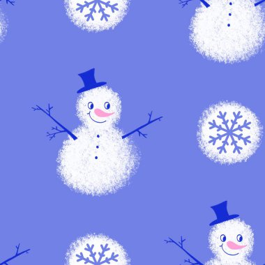 Kardan adam desenli Noel kardan adam desenli ambalajlar, kumaşlar, çarşaflar, çocuk giysileri baskısı, parti aksesuarları ve yeni yıl paketleri. Yüksek kaliteli illüstrasyon