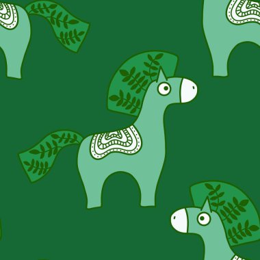 2026 yılının yılbaşı hayvanlarının paketleri ve parti aksesuarları ve çocuk kıyafetleri ve moda tekstili için kusursuz Noel atları modelleri.