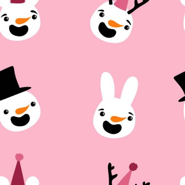 Kardan adam desenli Noel kardan adam desenli ambalajlar, kumaşlar, çarşaflar, çocuk giysileri baskısı, parti aksesuarları ve yeni yıl paketleri. Yüksek kaliteli illüstrasyon