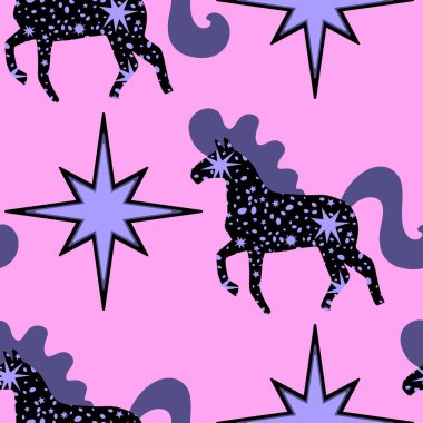 2026 yılının yılbaşı hayvanlarının paketleri ve parti aksesuarları ve çocuk kıyafetleri ve moda tekstili için kusursuz Noel atları modelleri.