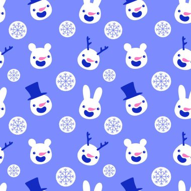 Kardan adam desenli Noel kardan adam desenli ambalajlar, kumaşlar, çarşaflar, çocuk giysileri baskısı, parti aksesuarları ve yeni yıl paketleri. Yüksek kaliteli illüstrasyon