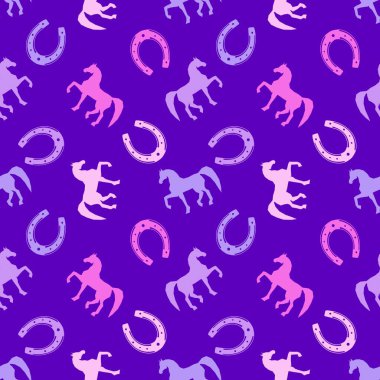 2026 yılının yılbaşı hayvanlarının paketleri ve parti aksesuarları ve çocuk kıyafetleri ve moda tekstili için kusursuz Noel atları modelleri.