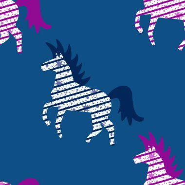 2026 yılının yılbaşı hayvanlarının paketleri ve parti aksesuarları ve çocuk kıyafetleri ve moda tekstili için kusursuz Noel atları modelleri.