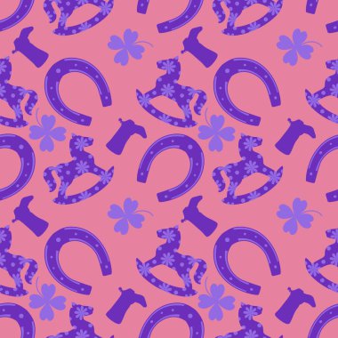 2026 yılının yılbaşı hayvanlarının paketleri ve parti aksesuarları ve çocuk kıyafetleri ve moda tekstili için kusursuz Noel atları modelleri.