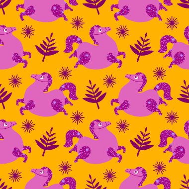 2026 yılının yılbaşı hayvanlarının paketleri ve parti aksesuarları ve çocuk kıyafetleri ve moda tekstili için kusursuz Noel atları modelleri.