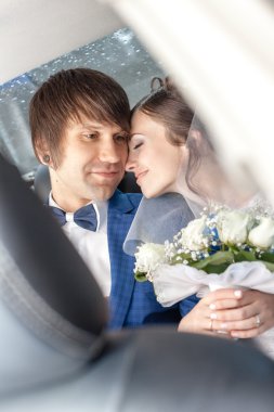 Ayna yeni evliler yansıması