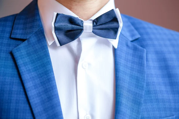 Groom's suit close-up — Stock Photo, Image