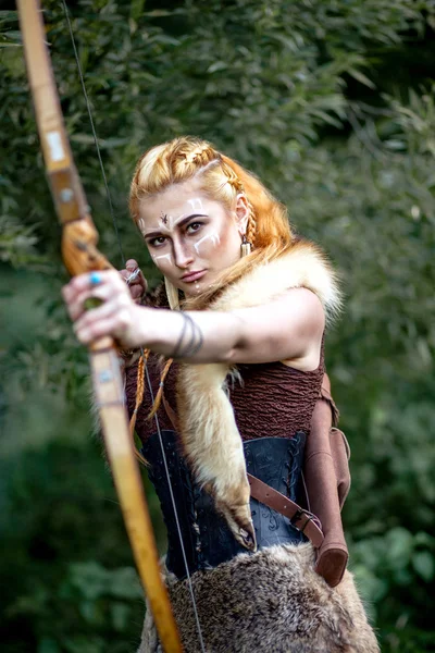 Amazon bir kadın portresi