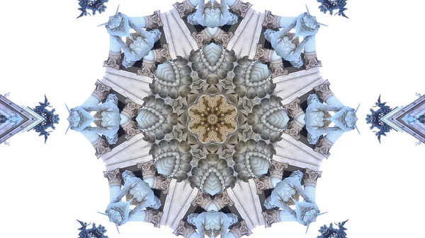 Kaleidoscope Pattern Composition Parliament Vienna Austria — Stock Photo, Image