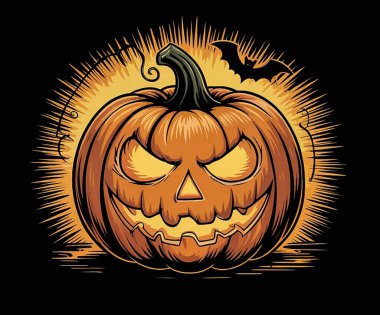 Kabak kafa vektör çizim