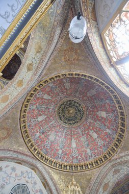 17-04-2025 İstanbul-Türkiye: Topkapı Sarayı 'ndaki Harem Bölümü' nün İç Avlusu