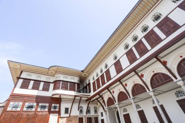 17-04-2025 İstanbul-Türkiye: Topkapı Sarayı 'ndaki Harem Bölümü' nün İç Avlusu