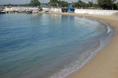 Kıbrıs'ta güzel Limasol Beach