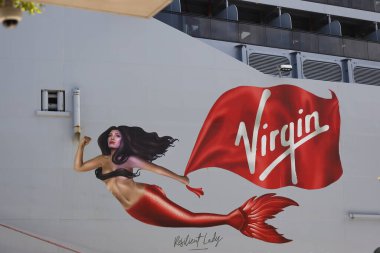 Viktorya, İngiltere - Kolombiya, ABD - 11 Eylül, 21 021: Victoria 'nın Viktorya teknesi bir ticari yolcu gemisidir.