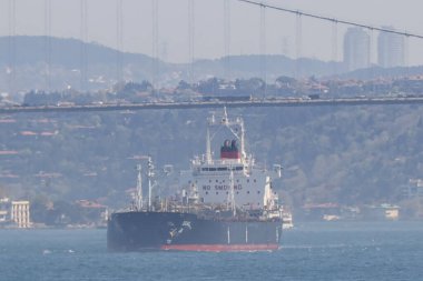 İstanbul, Türkiye - 26 Nisan, 20 0 2: İstanbul Boğazı ve İstanbul Şehri.