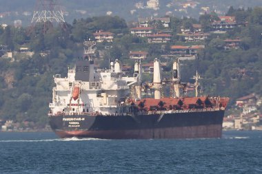 Kargo gemisi, limanda gemi var.