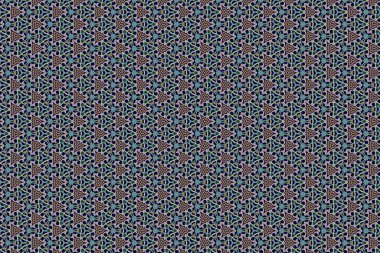 Soyut geometrik dikişsiz desen arkaplan tasarımı