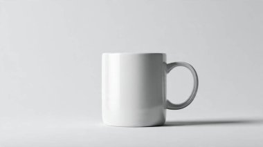 Boş kağıt bardak maketi. 3d oluşturma.