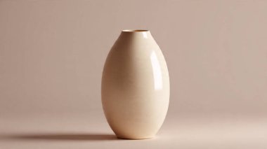 Koyu arkaplanda çay için beyaz vazo