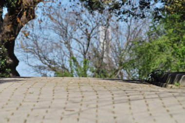 Parktaki boş park geçidi