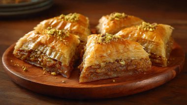 Türk lokumlu baklava
