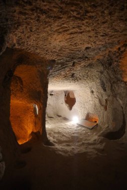 Kapadokya mağarası, kapadokya, hindi