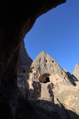 Kapadokya 'nın güzel manzarası