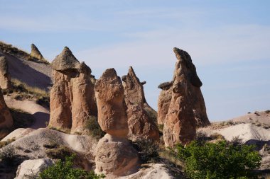 Kapadokya 'daki kaya oluşumları